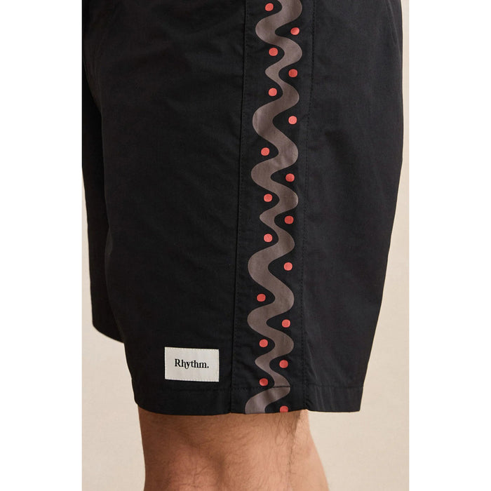 Rhythm Snake Trail Trunks - Men's Black
