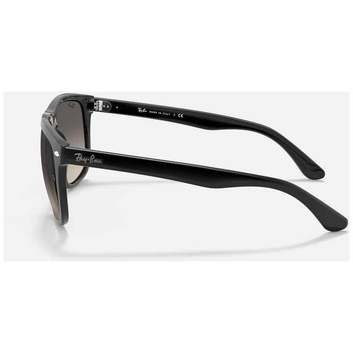 Ray Ban Boyfriend Sunglasses Polished Black/Grey