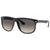 Ray Ban Boyfriend Sunglasses Polished Black/Grey