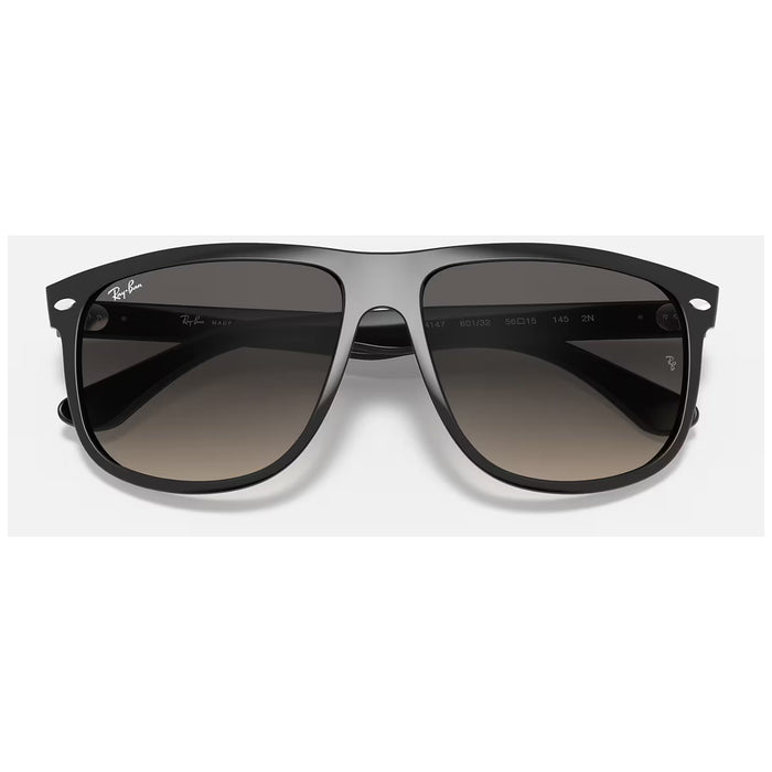 Ray Ban Boyfriend Sunglasses Polished Black/Grey