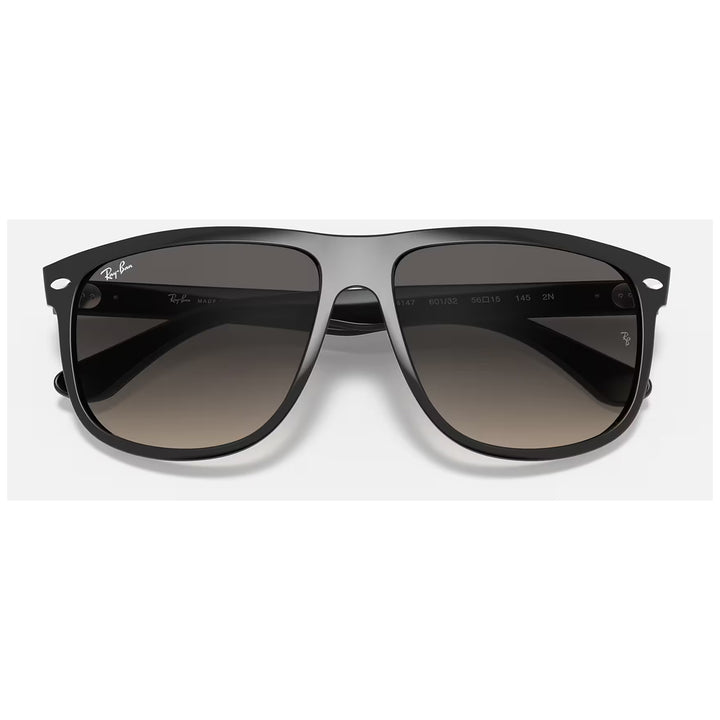 Ray Ban Boyfriend Sunglasses Polished Black/Grey