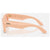 Ray Ban Wayfarer Puffer Sunglasses Polished Solid Nude/Dark Pink