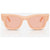 Ray Ban Wayfarer Puffer Sunglasses Polished Solid Nude/Dark Pink