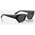 Ray Ban Zena Bio-Based Sunglasses Polished Black/Dark Grey