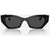 Ray Ban Zena Bio-Based Sunglasses Polished Black/Dark Grey
