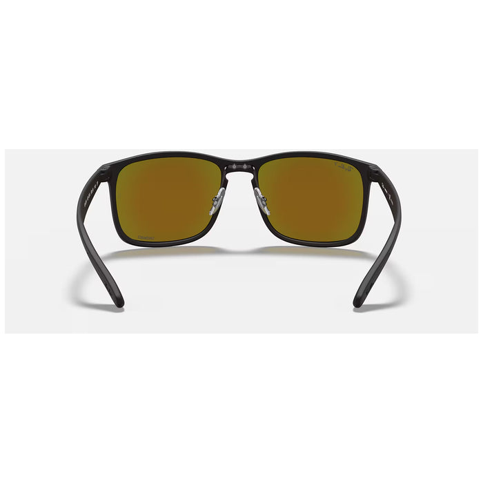 Ray Ban RB4264 Sunglasses Matte Black/Blue Polarized+