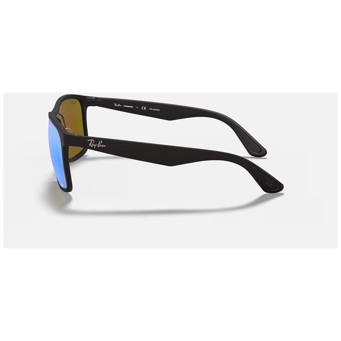 Ray Ban RB4264 Sunglasses Matte Black/Blue Polarized+