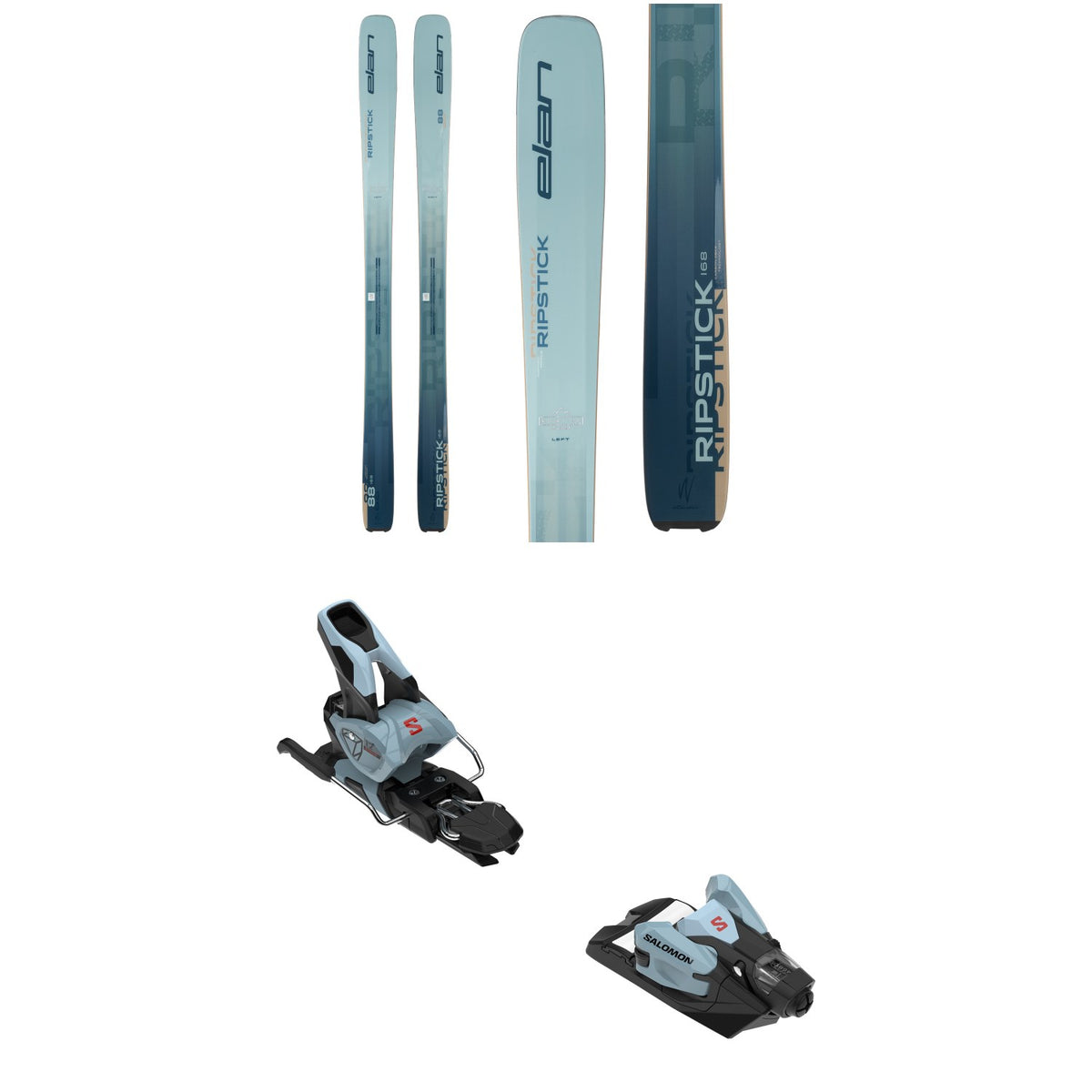 Elan Ripstick 88 Skis - Women's 2026 + Salomon Strive 12 GW Ski Bindings