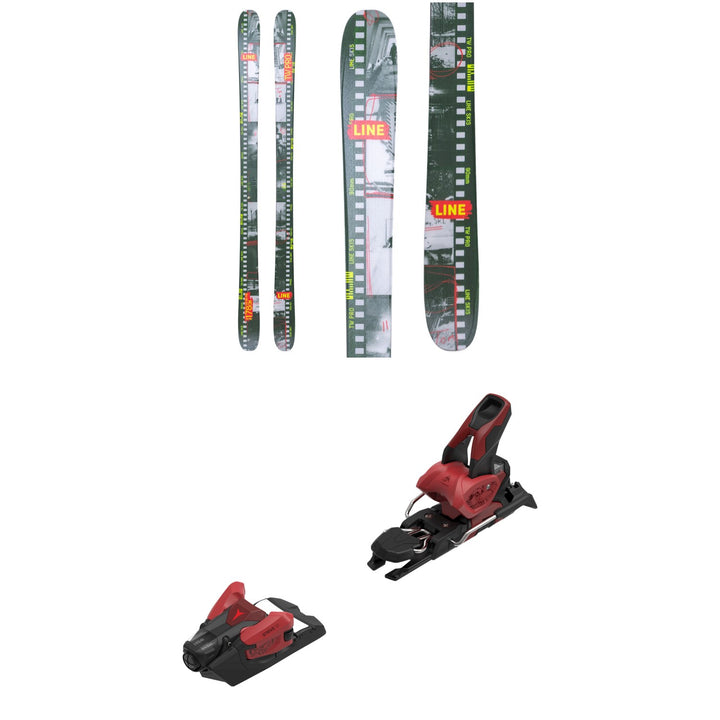 Line Skis Tom Wallisch Pro Skis + Atomic Strive 12 GW Ski Bindings