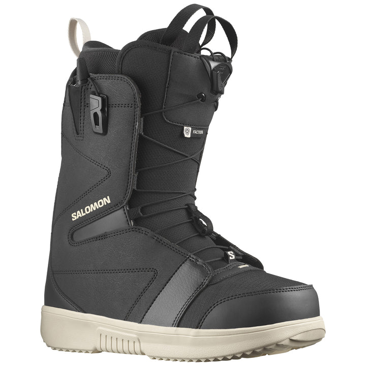 Salomon Faction Snowboard Boots Black/Rainy Day