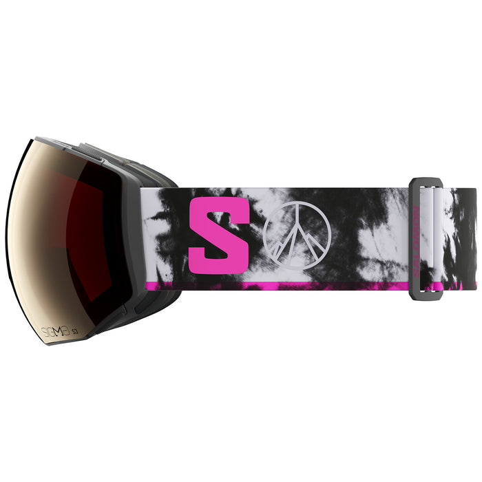 Salomon Radium Prime Sigma Goggles Black QSTX/Sigma Gun Metal + Sigma Light Blue