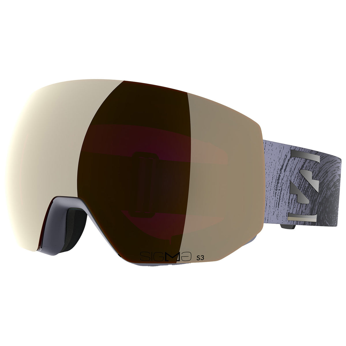 Salomon Radium Pro Sigma Goggles Blue Granite/Sigma Black Gold+Sigma Light Blue