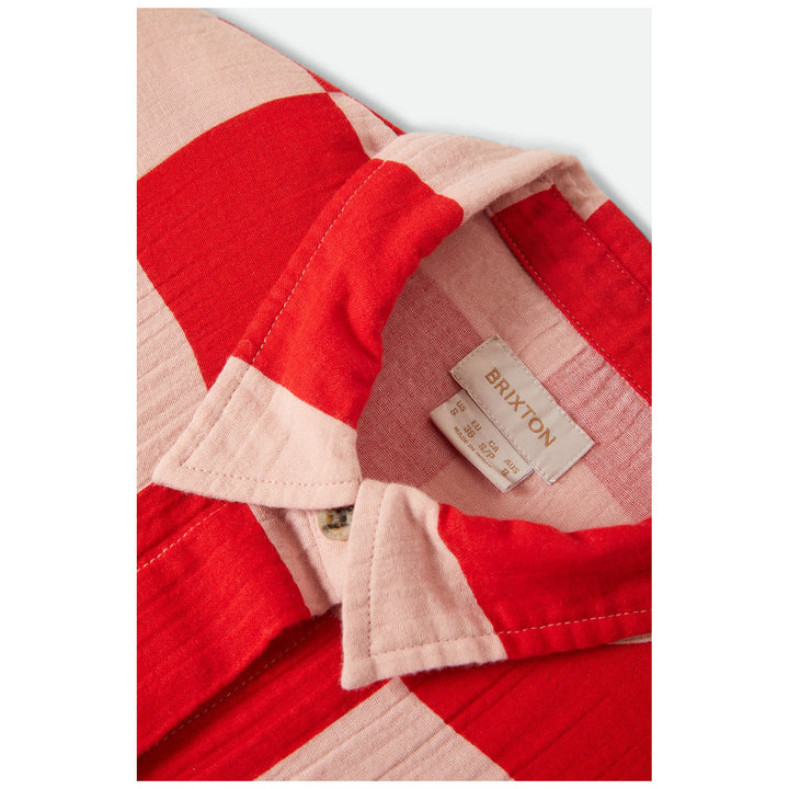 Brixton The Getaway Romper - Women's Silver Pink/Adrenaline Rush Checkerboard