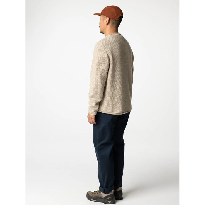Finisterre Barents Jumper Crew Neck - Men's Oatmeal