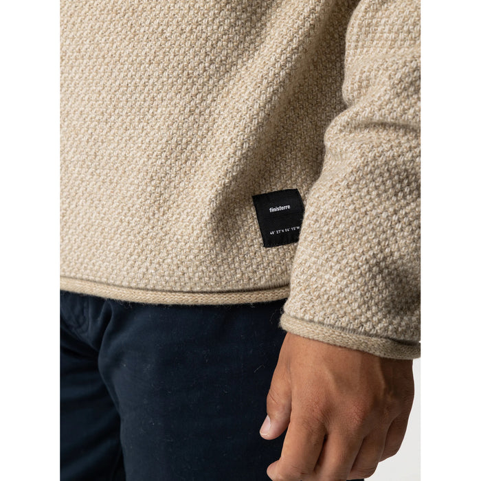 Finisterre Barents Jumper Crew Neck - Men's Oatmeal