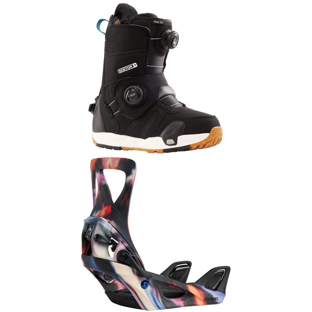 Burton Felix Step On Snowboard Boots + Step On Snowboard Bindings - Women's 2026