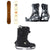 Arbor Swoon Snowboard + Flux DS Step On Snowboard Bindings + DC Phase Boa Pro Step On Snowboard Boots - Women's