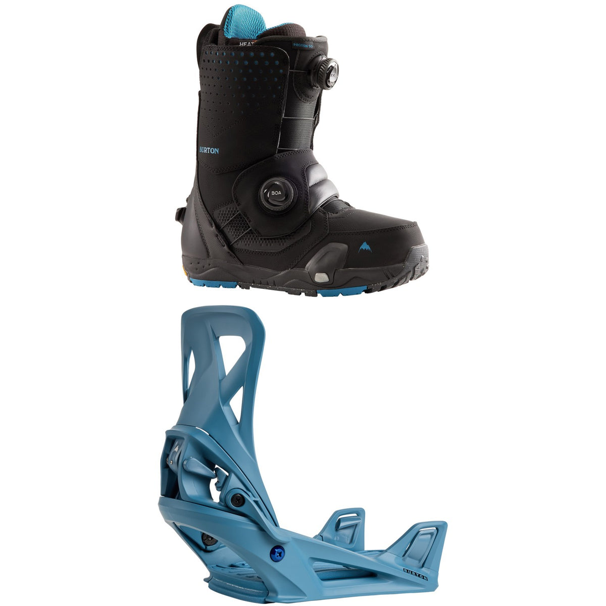 Burton Photon Step On Snowboard Boots + Step On Snowboard Bindings 2026