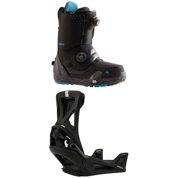 Burton Photon Step On Snowboard Boots + Step On Genesis Snowboard Bindings 2026