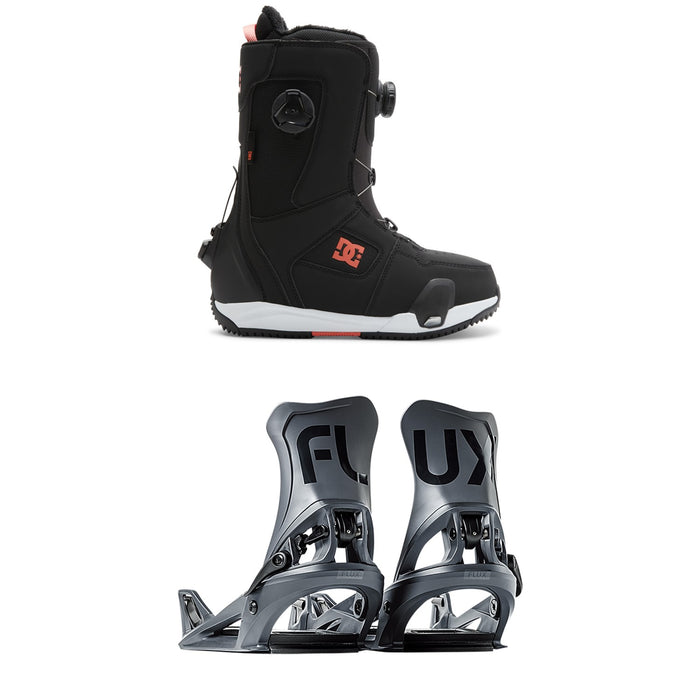 DC Phase Boa Pro Step On Snowboard Boots + Flux DS Step On Snowboard Bindings - Women's