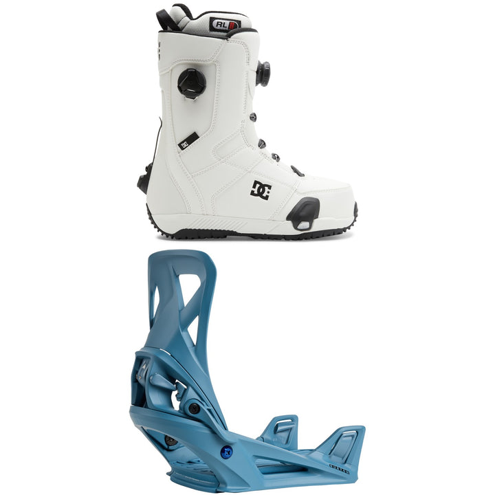 DC Control Step On Snowboard Boots + Burton Step On Snowboard Bindings 2026