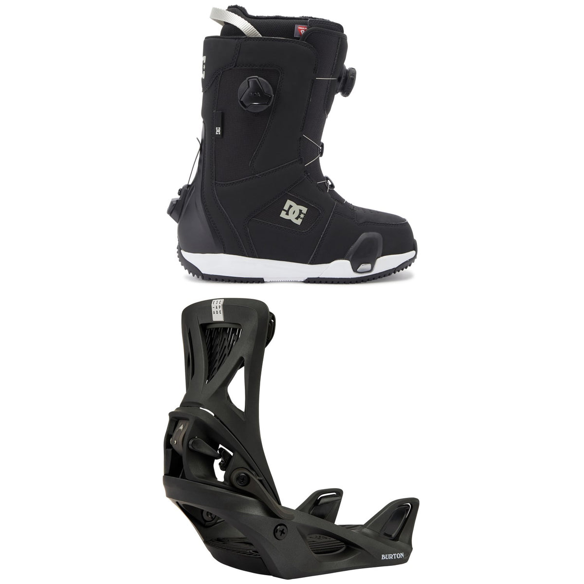 DC Phase Boa Pro Step On Snowboard Boots 2025 + Burton Step On Escapade Snowboard Bindings - Women's
