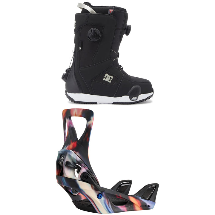 DC Phase Boa Pro Step On Snowboard Boots 2025 + Burton Step On Snowboard Bindings - Women's
