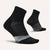 Feetures Elite Light Cushion Quarter Socks - Unisex Black