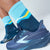 Feetures Elite Trail Mini Crew Max Cushion Socks - Unisex Mountain High Blue