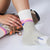 Feetures Elite Trail Mini Crew Max Cushion Socks - Women's Mountain High Cream