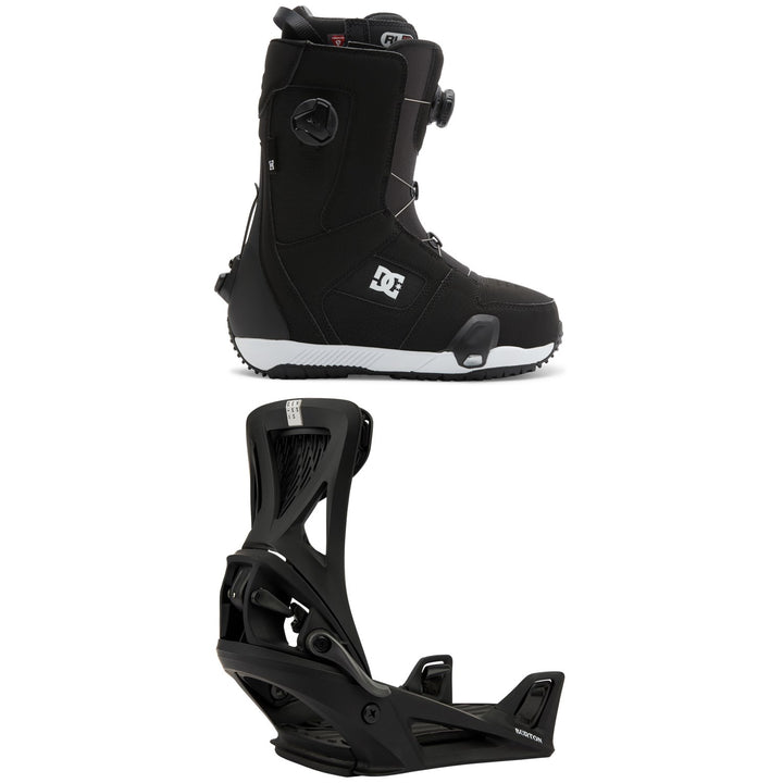 DC Phase Boa Pro Step On Snowboard Boots + Burton Step On Genesis Snowboard Bindings