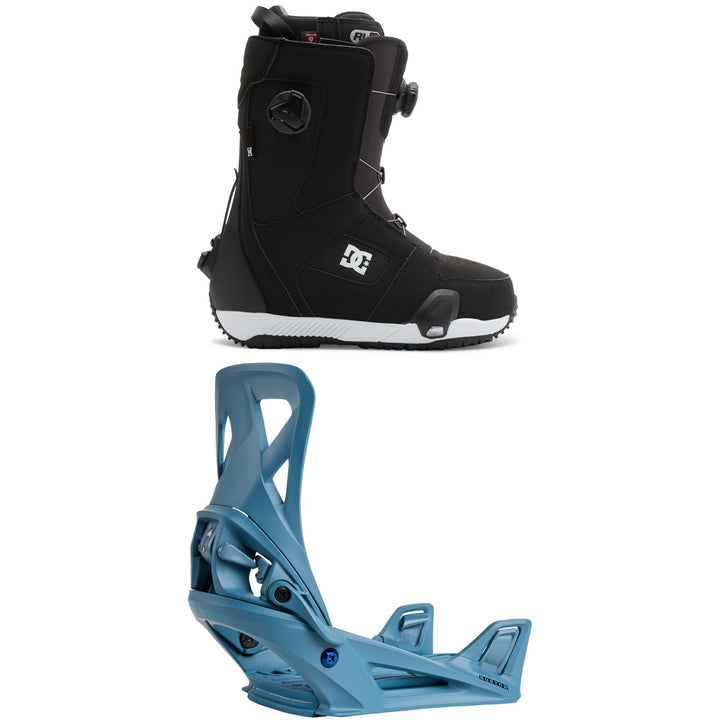 DC Phase Boa Pro Step On Snowboard Boots + Burton Step On Snowboard Bindings