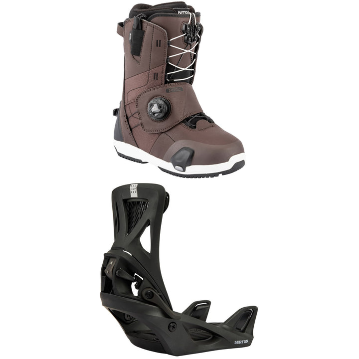 Nitro Monarch Step On TLS Snowboard Boots + Step On Escapade Snowboard Bindings - Women's 2026