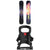 Rossignol Ampage Vol.2 Snowboard + Bent Metal Logic Snowboard Bindings 2026