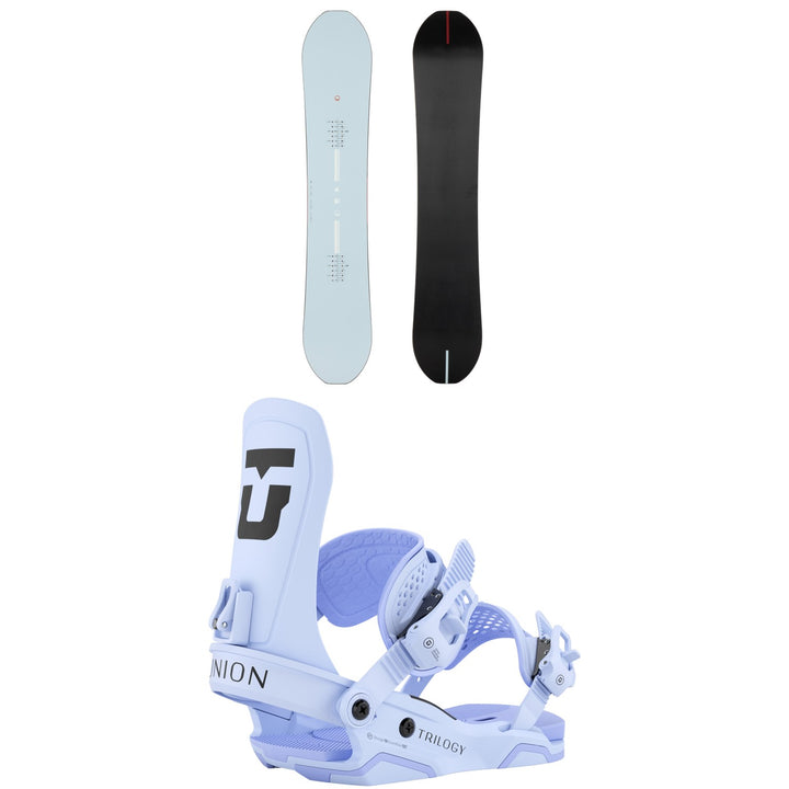 Season Kin Snowboard + Union Trilogy Snowboard Bindings - Women's 2026