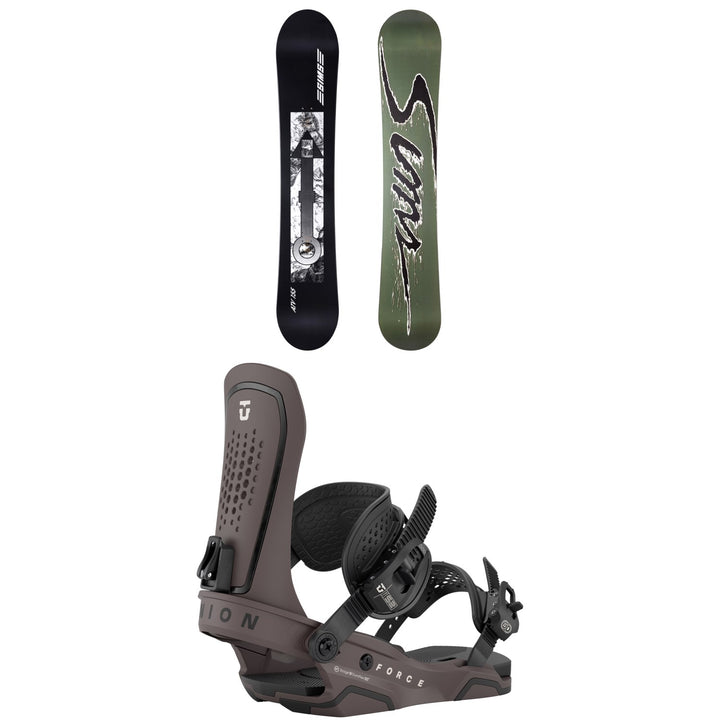 Sims ATV Snowboard + Union Force Snowboard Bindings 2026