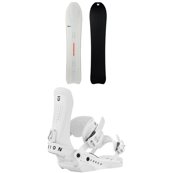 United Shapes Deep Reach Snowboard + Union Force Snowboard Bindings 2026