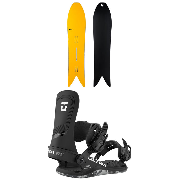 United Shapes Experiment Snowboard + Union Ultra Snowboard Bindings - Women's 2026
