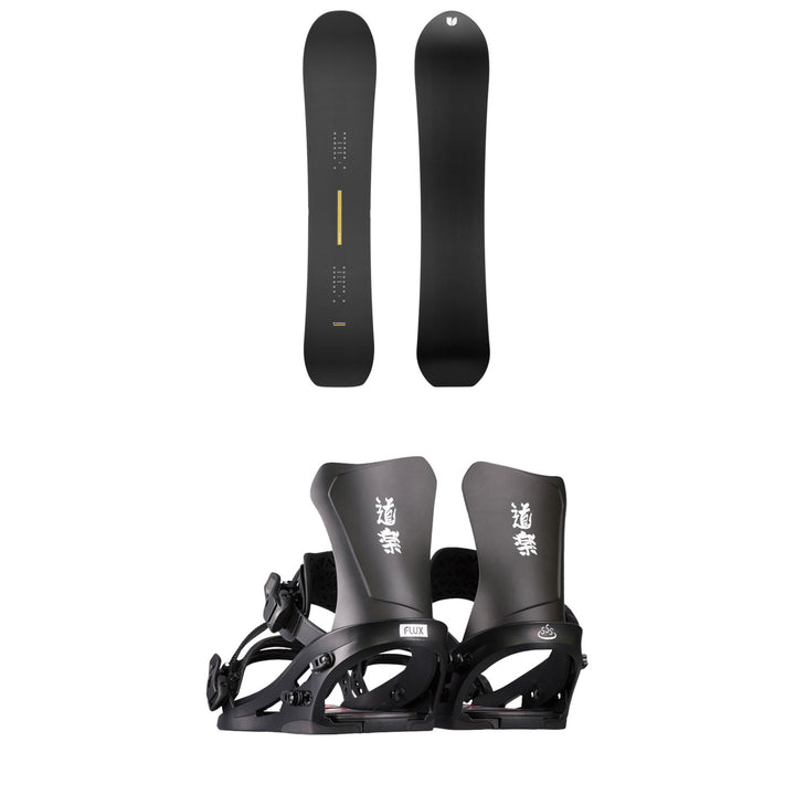 United Shapes Horizon Snowboard + Flux DS Snowboard Bindings 2026