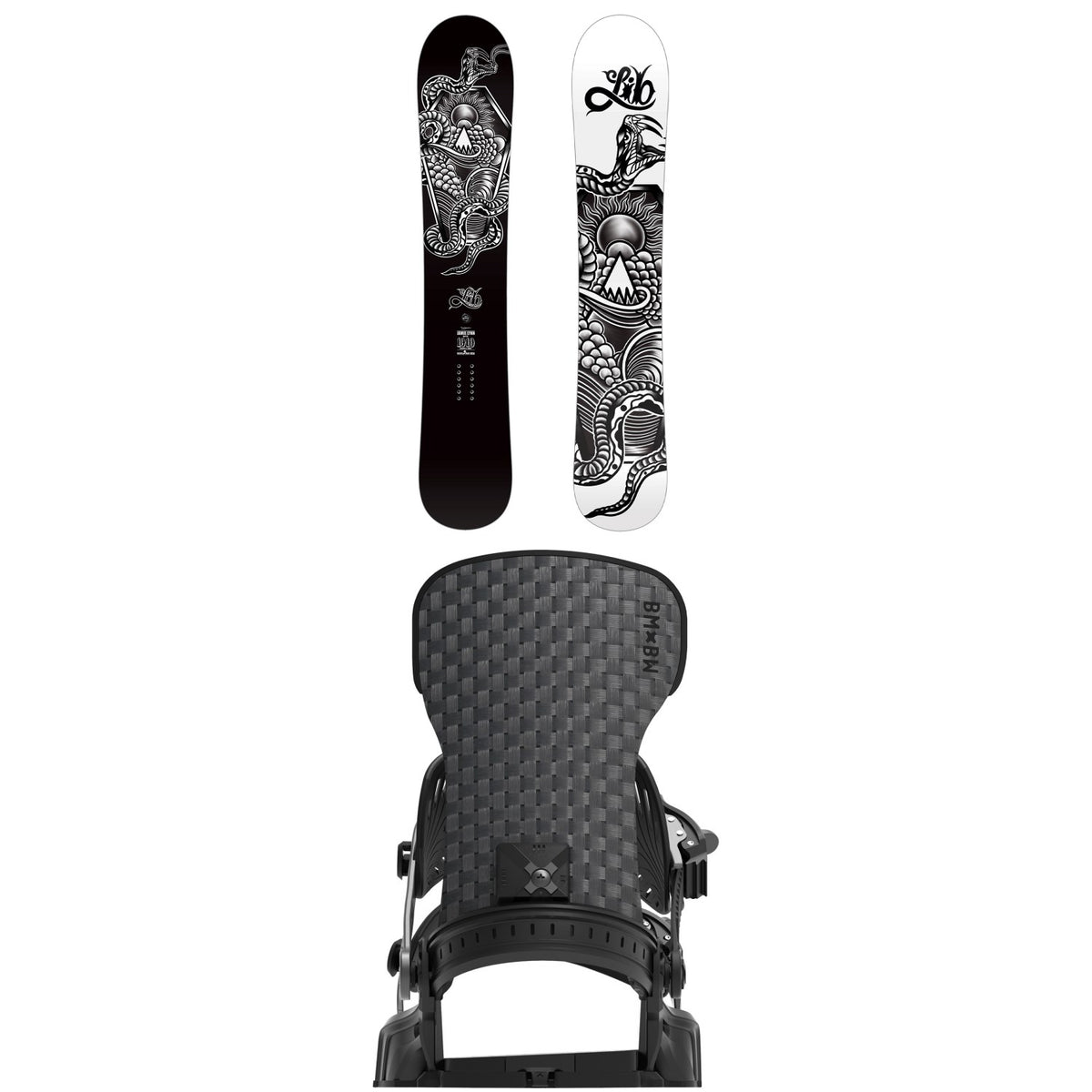 Lib Tech Jamie Lynn Snowboard + Bent Metal Solution Snowboard Bindings 2027