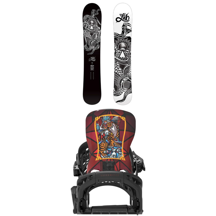 Lib Tech Jamie Lynn Snowboard + Bent Metal Lightning Supermatic Snowboard Bindings 2027