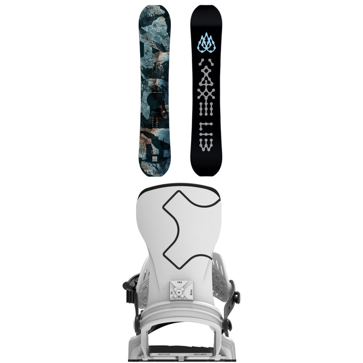 Lib Tech T. Rice Pro Snowboard + Bent Metal Axtion Snowboard Bindings 2027