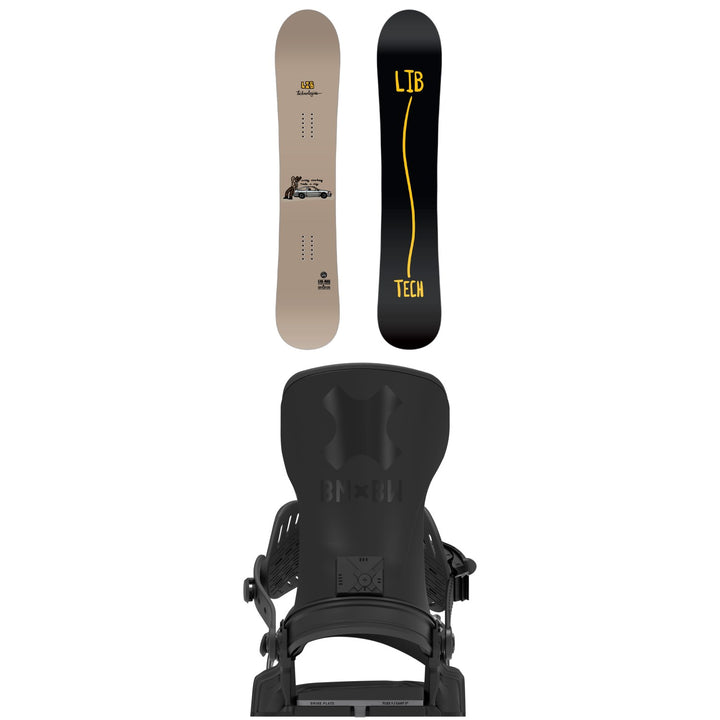 Lib Tech Lib Rig Snowboard + Bent Metal Transfer Pro Snowboard Bindings 2027