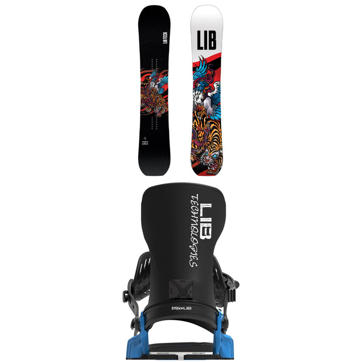 Lib Tech Terrain Wrecker Snowboard + Bent Metal Transfer Snowboard Bindings 2027
