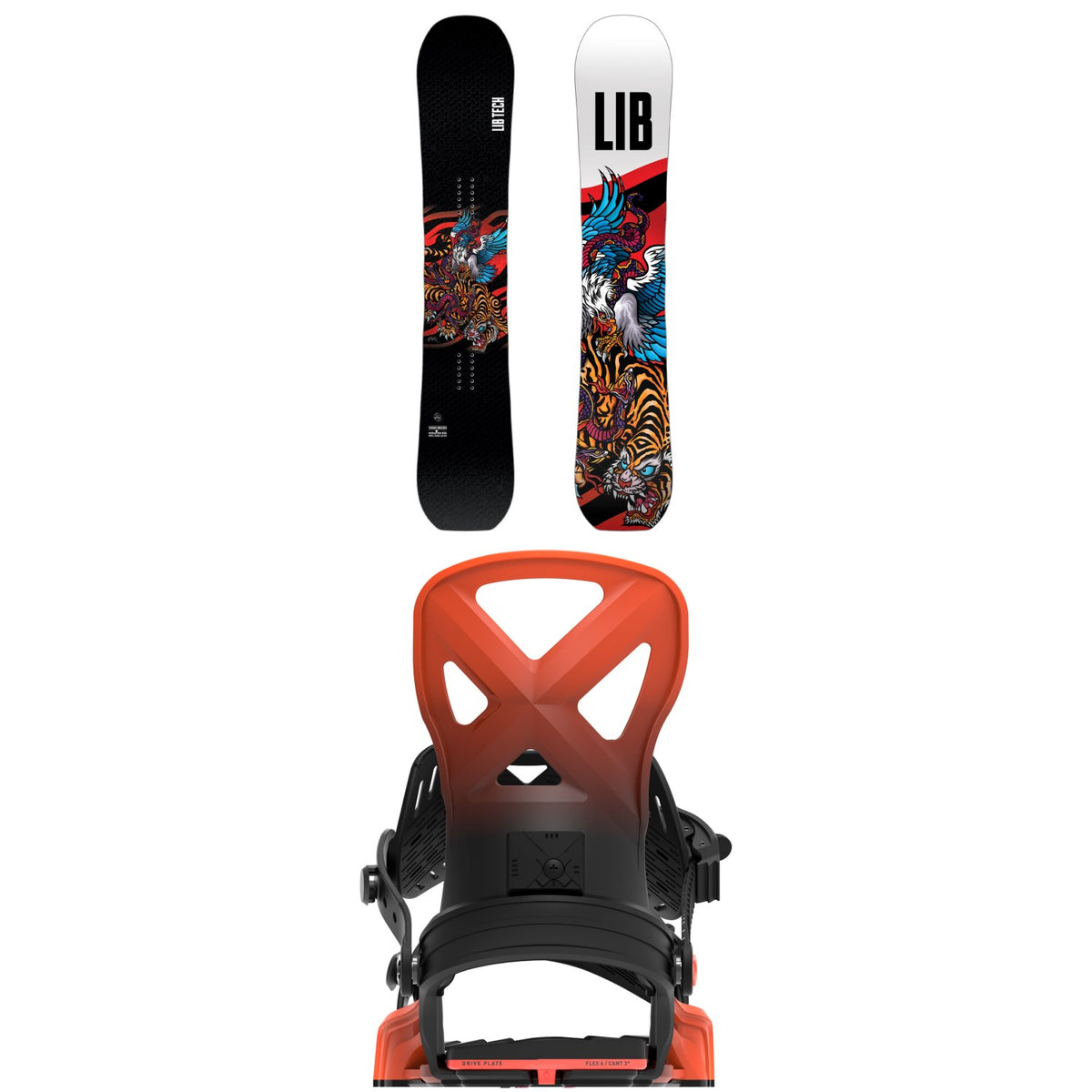 Lib Tech Terrain Wrecker Snowboard + Bent Metal Anvil Snowboard Bindings 2027