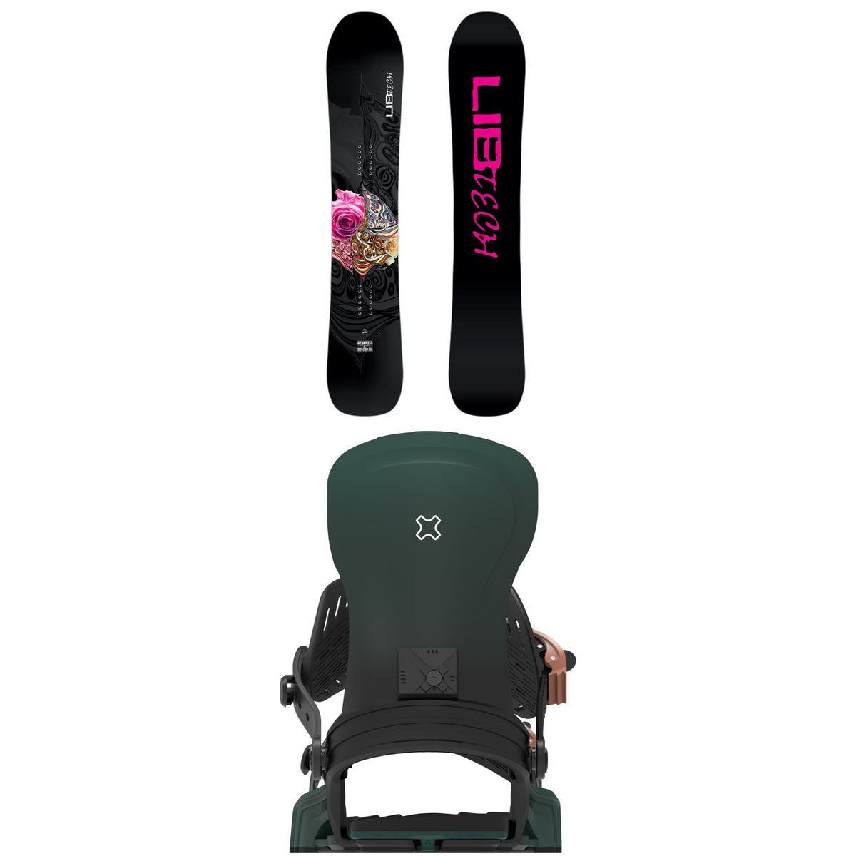 Lib Tech Dynamiss Snowboard + Bent Metal Airstra Snowboard Bindings - Women's 2027