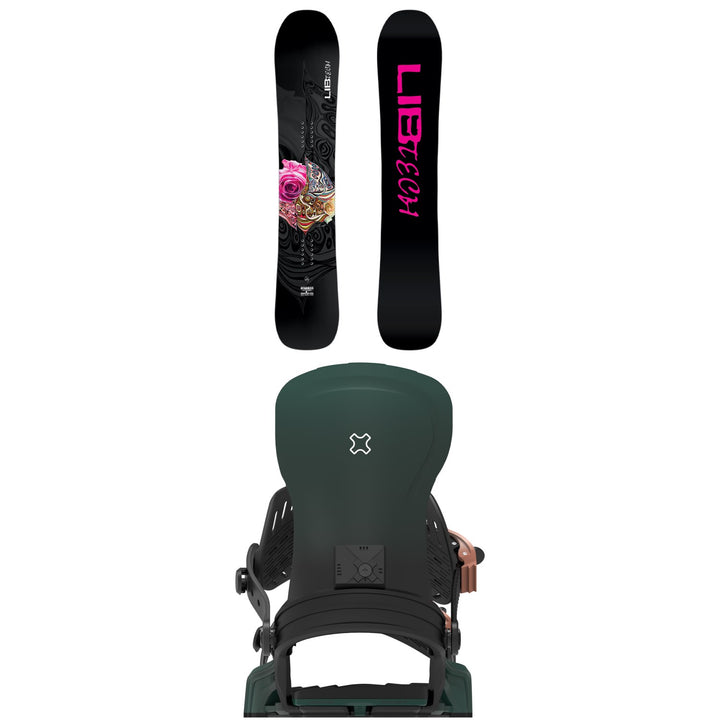 Lib Tech Dynamiss Snowboard + Bent Metal Airstra Snowboard Bindings - Women's 2027
