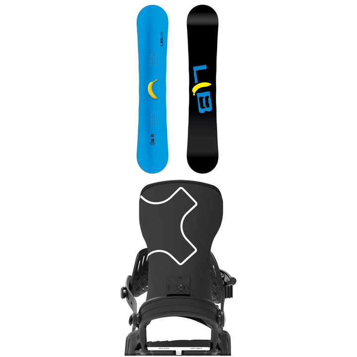 Lib Tech Skate Banana Snowboard + Bent Metal Axtion Snowboard Bindings 2027