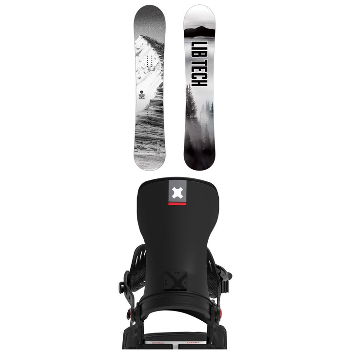 Lib Tech Cold Brew Snowboard + Bent Metal Transfer Snowboard Bindings 2027