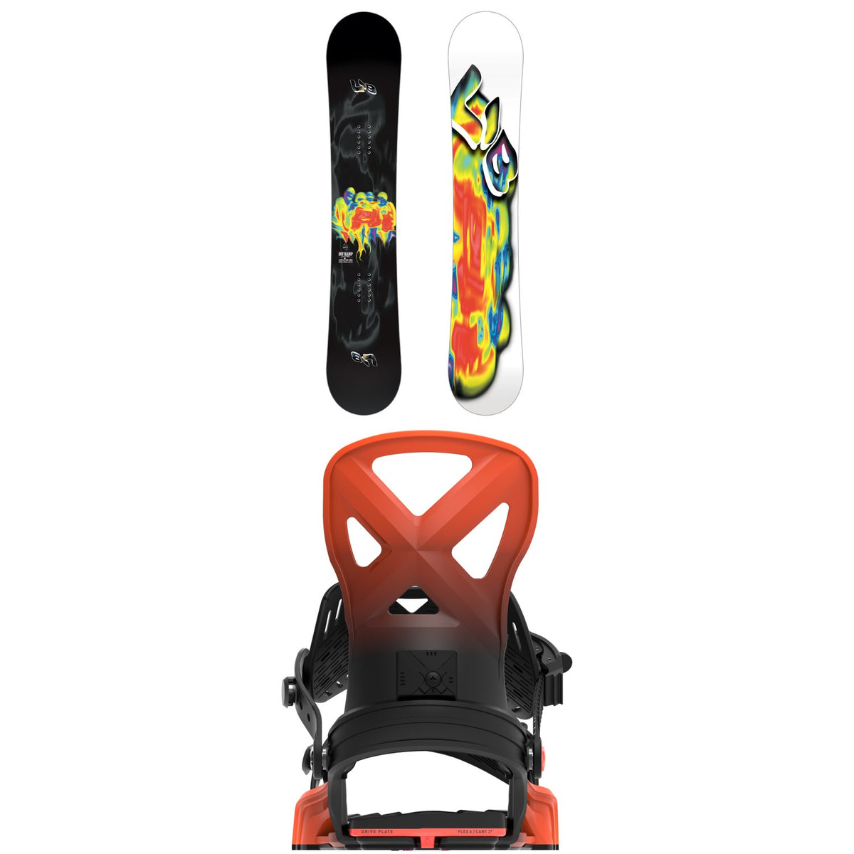 Lib Tech Off Ramp Snowboard + Bent Metal Anvil Snowboard Bindings 2027